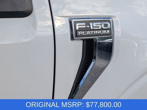 Used 2023 Ford F150 Platinum w/ Equipment Group 701A High image 25