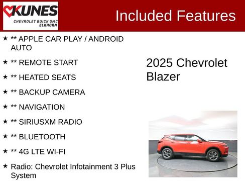 Used 2025 Chevrolet Blazer LT FWD image 2