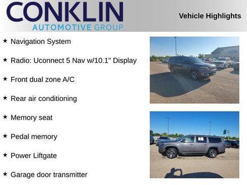 Used 2024 Jeep Wagoneer L Series II RWD image 2