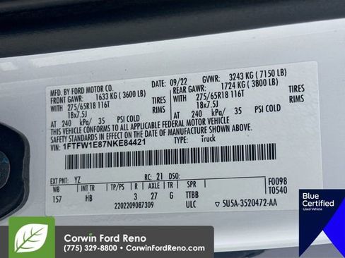 Used 2022 Ford F150 Lariat image 35