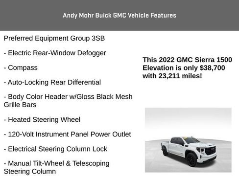Used 2022 GMC Sierra 1500 Elevation image 12