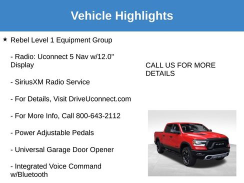 Used 2023 RAM 1500 Rebel w/ Rebel Level 1 Equipment Group AWD/4WD image 37
