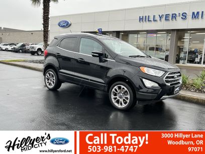 Used 2021 Ford EcoSport Titanium w/ Interior Protection Package