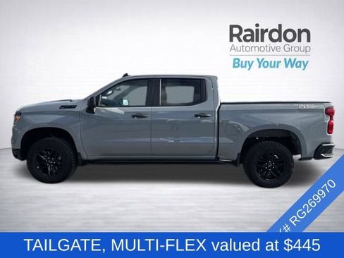 Used 2024 Chevrolet Silverado 1500 Custom Trail Boss w/ LPO, Dark Essentials Package image 4