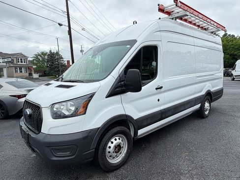 Used 2023 Ford Transit 350 148 High Roof Extended w/ Fleet Safety Package RWD image 9