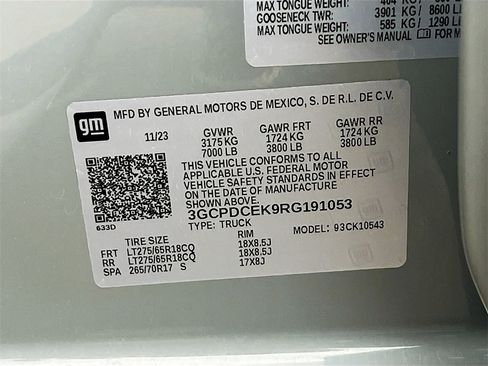 Used 2024 Chevrolet Silverado 1500 Custom Trail Boss image 29