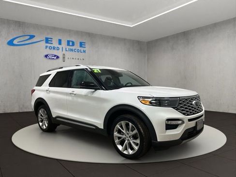 Used 2021 Ford Explorer Platinum w/ Premium Technology Package image 1