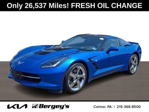 Used 2014 Chevrolet Corvette Stingray Coupe w/ 3LT Preferred Equipment Group RWD image 1