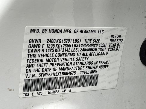 Used 2020 Honda Passport EX-L image 33