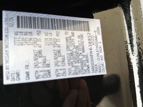 New 2026 Nissan Frontier SV w/ All-Weather Content Package image 28