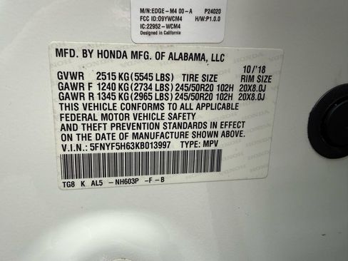 Used 2019 Honda Pilot Touring image 50