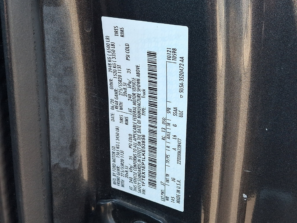 Used 2020 Ford F150 XL w/ Equipment Group 101A Mid AWD/4WD image 27