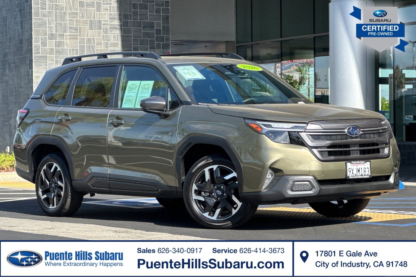 Certified 2026 Subaru Forester Limited AWD/4WD image 1