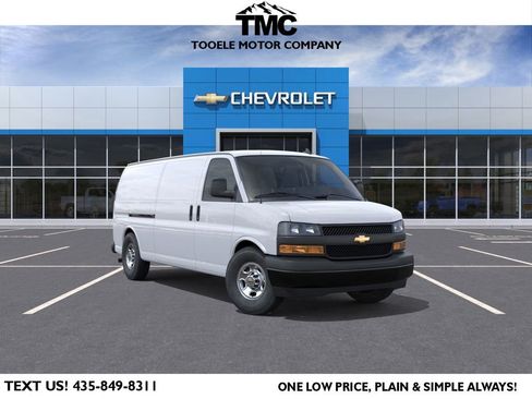 New 2025 Chevrolet Express 3500 Extended w/ Driver Convenience Package RWD image 1