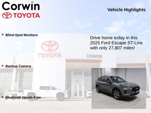 Used 2025 Ford Escape ST-Line AWD/4WD image 6