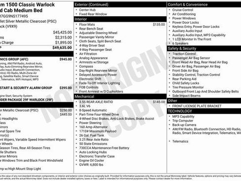 Used 2022 RAM 1500 Classic Warlock w/ Electronics Group image 28