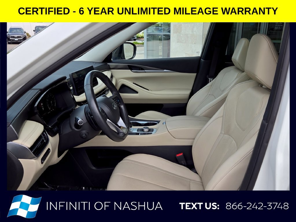 Certified 2023 INFINITI QX60 Luxe w/ Cargo Package AWD/4WD image 3