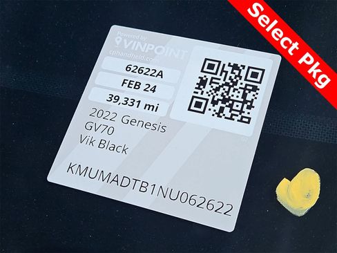 Used 2022 Genesis GV70 2.5T w/ Select Package image 25