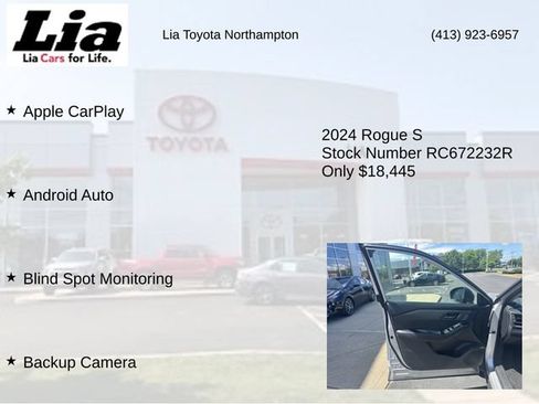 Used 2024 Nissan Rogue S FWD image 7