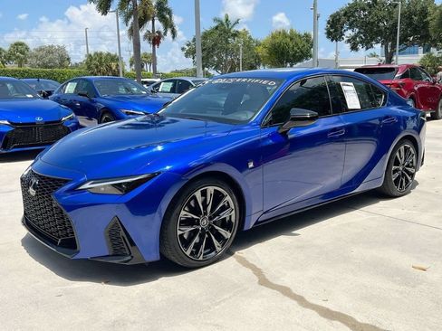 Certified 2025 Lexus IS 350 F Sport w/ Accessory Package RWD image 3