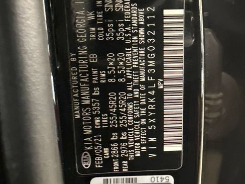 Used 2021 Kia Sorento SX FWD image 6