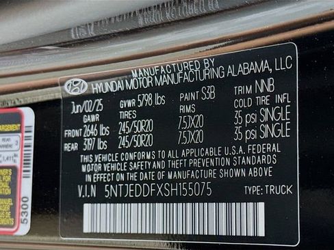 New 2025 Hyundai Santa Cruz Limited image 28