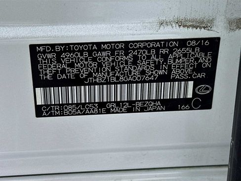Used 2016 Lexus GS 350 RWD image 31