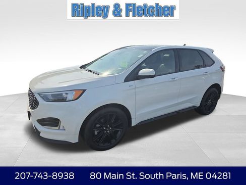 Used 2021 Ford Edge ST-Line w/ Class II Trailer Tow Package AWD/4WD image 7