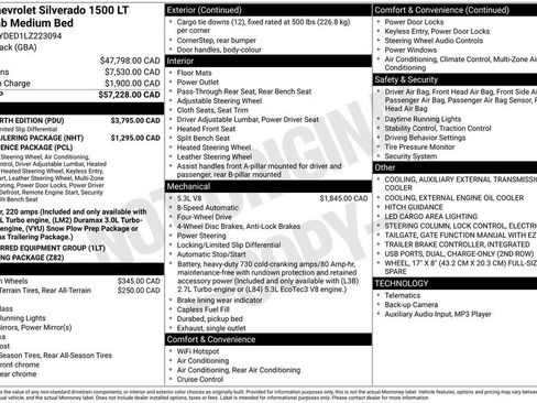 Used 2020 Chevrolet Silverado 1500 LT w/ True North Edition image 82