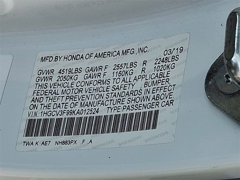 Used 2019 Honda Accord Touring image 26