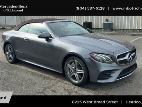 Used 2018 Mercedes-Benz E 400 4MATIC Cabriolet image 4