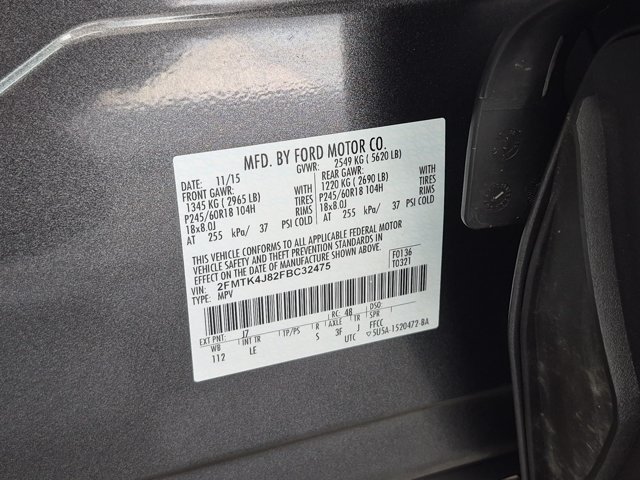 Used 2015 Ford Edge SEL w/ Equipment Group 201A AWD/4WD image 29