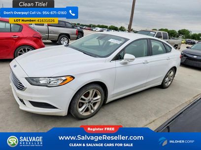 Used 2018 Ford Fusion SE