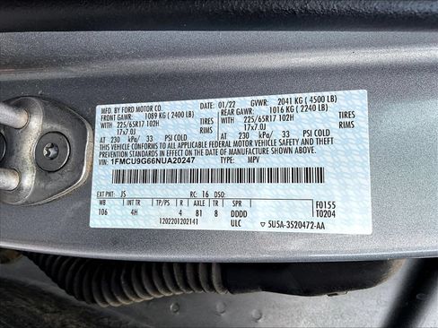 Used 2022 Ford Escape SE AWD/4WD image 22
