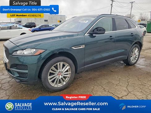 Used 2017 Jaguar F-PACE Prestige image 1