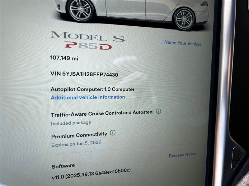 Used 2015 Tesla Model S P85D AWD/4WD image 30