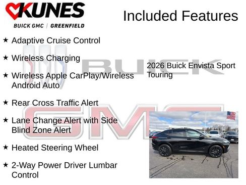 New 2026 Buick Envista Sport Touring w/ Convenience I Package FWD image 4