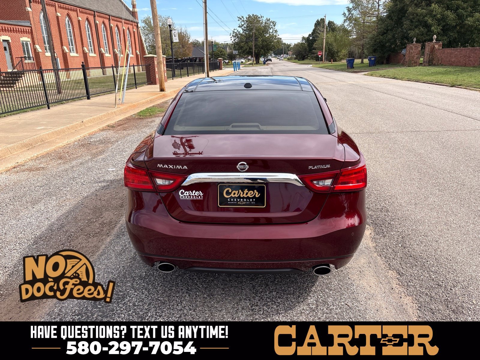 Used 2018 Nissan Maxima Platinum FWD image 8