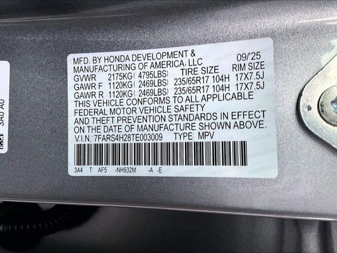 New 2026 Honda CR-V LX image 8