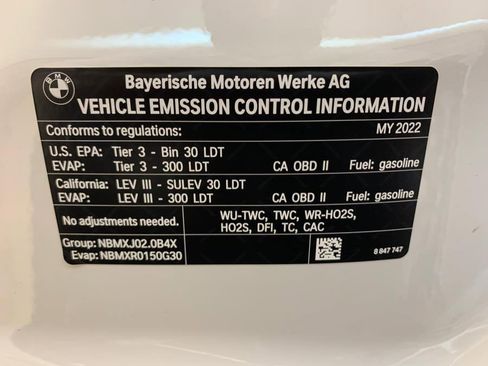 Used 2022 BMW X3 xDrive30i w/ Convenience Package w/ZPA AWD/4WD image 62