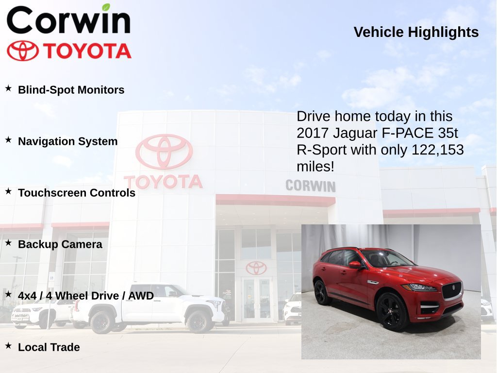 Used 2017 Jaguar F-PACE R-Sport AWD/4WD image 6