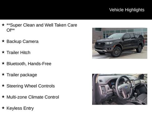 Used 2019 Ford Ranger XLT w/ Equipment Group 301A Mid image 16