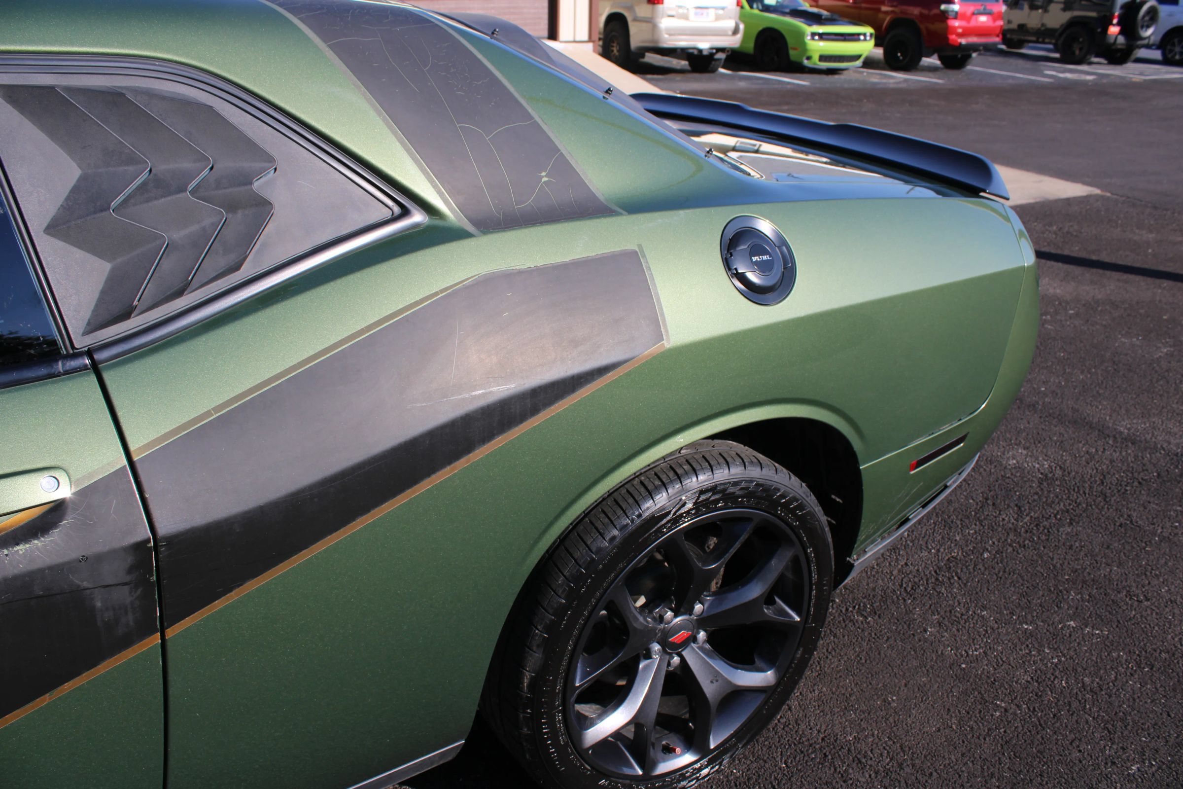Used 2020 Dodge Challenger SXT w/ Blacktop Package RWD image 3