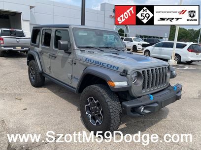 Used 2022 Jeep Wrangler Unlimited Rubicon 4xe w/ Steel Bumper Group