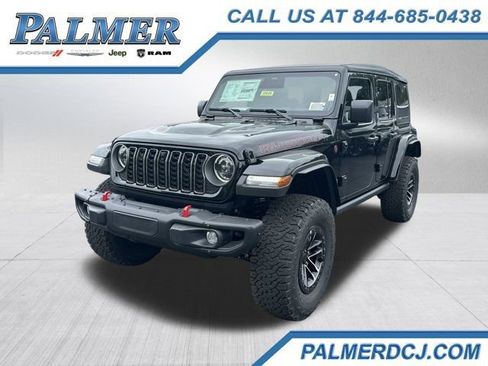 New 2025 Jeep Wrangler Unlimited Rubicon w/ XTREMEE 35" Tire Package image 1