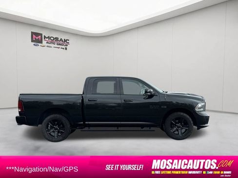 Used 2018 RAM 1500 Sport w/ Quick Order Package 26Q Night AWD/4WD image 8