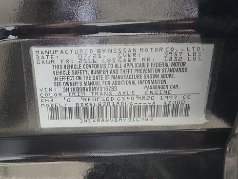 Used 2021 Nissan Sentra S FWD image 33