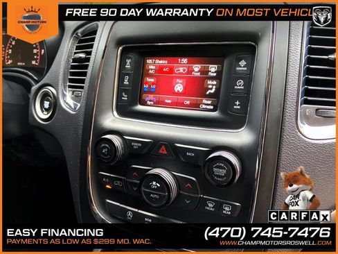 Used 2017 Dodge Durango SXT w/ 3rd Row Seating Group image 31