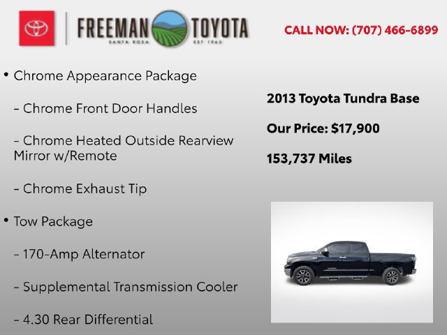 Used 2013 Toyota Tundra 2WD Double Cab w/ Upgrade Pkg image 5