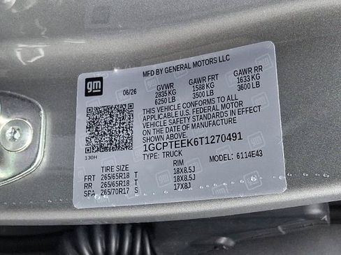 New 2026 Chevrolet Colorado Trail Boss AWD/4WD image 11